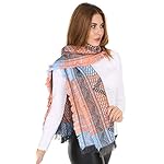 Womens Scarf Cashmere Feel Warm Soft Chunky Large Blanket Wrap Shawl Fringe Stylish Fall Winter