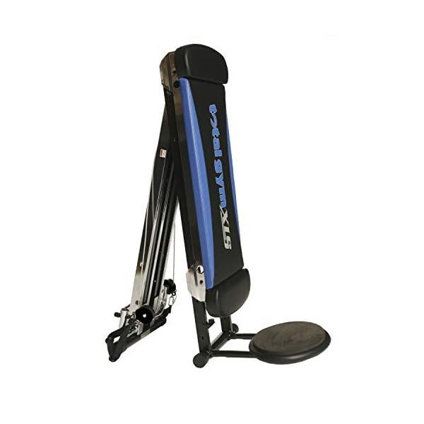 Total Gym XLS Men/Women Universal Total Body Training Home Gym Workout Machine with Squat Stand, Leg Pull, 2 Ankle Cuffs, and Exercise Chart - Image 5