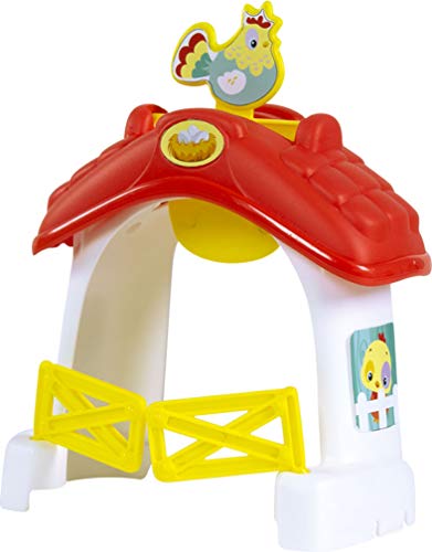 Clementoni 59200 Die Farm-Eisenbahn, bunter Bauernhof-Spaß, motorbetriebene Lokomotive, süße Tier-Figuren, Klangeffekte… – Bild 5