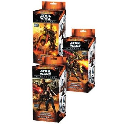 Star Wars CMG Miniatures Game Bounty Hunters Huge Booster Pack