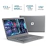 Jumper Laptop with Microsoft Office 365, 13.3 inches FHD Computer PC 4GB RAM 64GB eMMC (Intel Celeron CPU, Windows 10…