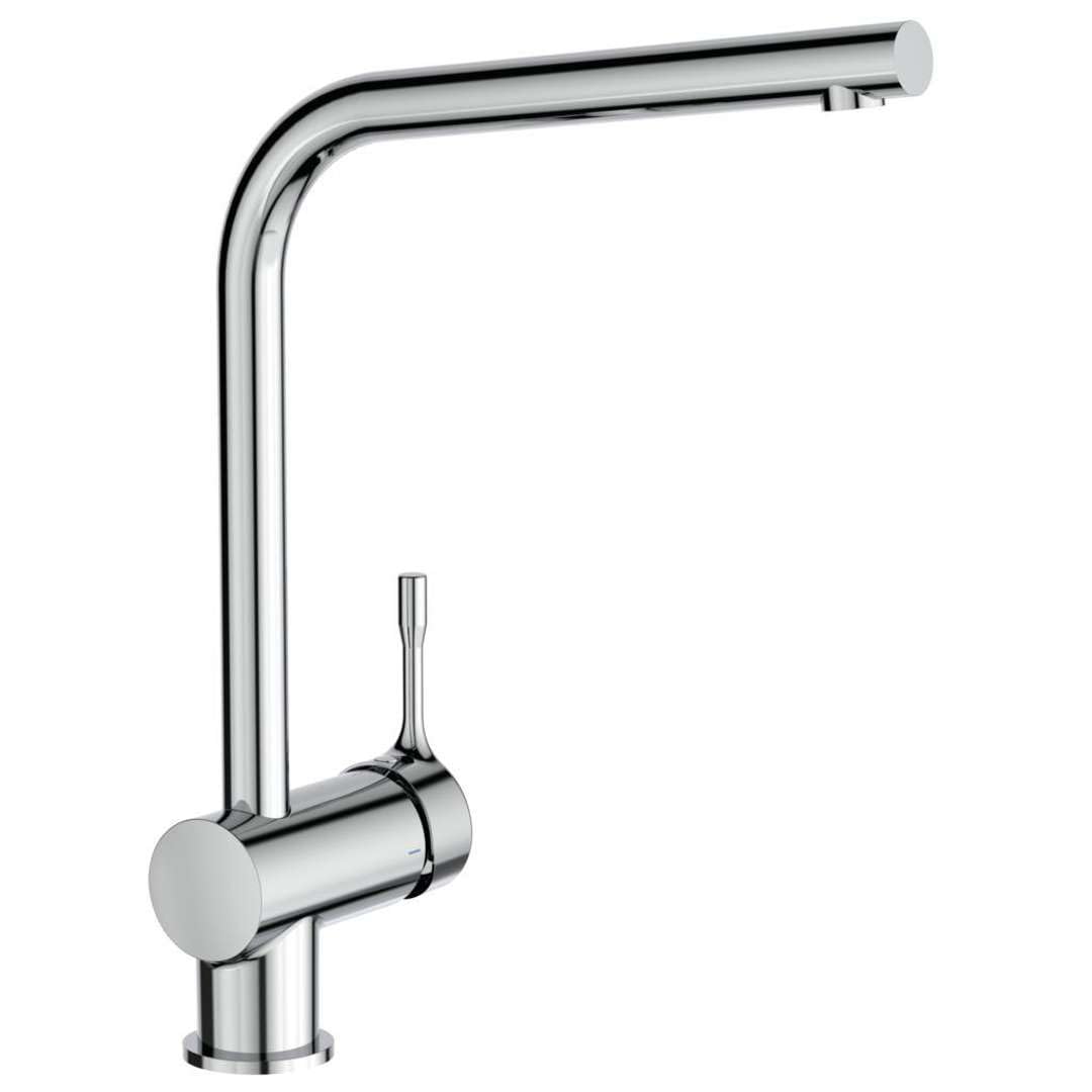 Ideal Standard BC174AA Ceralook High Spout Mixer Tap on Sink - Chrome
