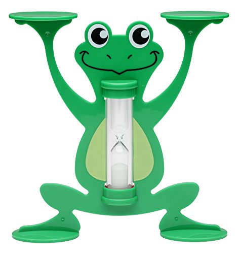 Mommys Helper Froggie Flip Toothbrush Timer, Green - Thumbnail 3