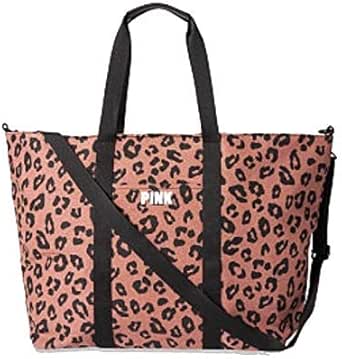 pink leopard print bag