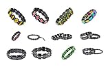 Black Magnetic Stretch Hematite Beaded Bracelet