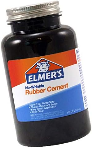 Elmer's Rubber Cement, No-Wrinkle, 8 Ounces- Buy Online in Kuwait at