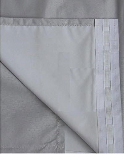 RAYYAN LINEN Blackout Thermal Lining for Curtains Readymade Tape Top 3 Pass Insulated Pair of Lining - Image 3