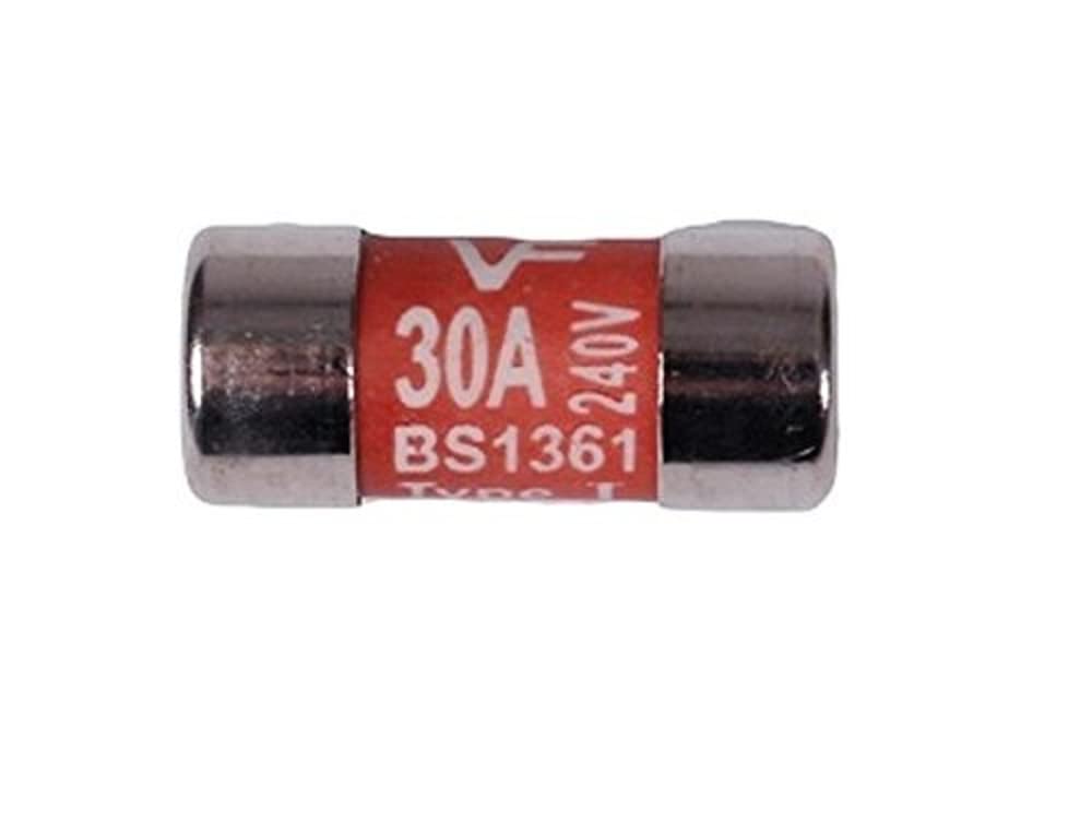Merriway BH02790 (2 Pcs) Consumer Unit Fuse, 30 Amp - Pack of 2 Pieces