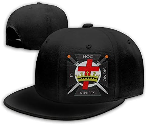 GDPOOL Knights Templar Masonic Hat Hip Hop Snapback Baseball Cap