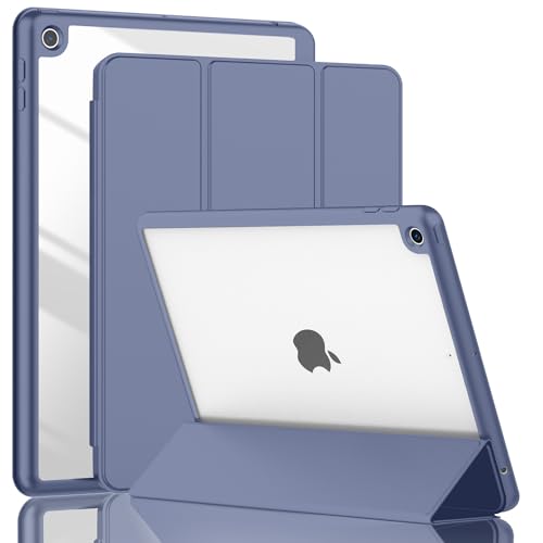 ToaPoia iPad 10.2 Clear Case with Pencil Holder