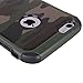 iPhone 6 Case, iPhone 6S Case, MAXCURY Premium Heavy Duty Dual Layer Military Army Camo Design Defender Camouflage Painting Pattern Shockproof Rugged Impact Super Protective Case - Green