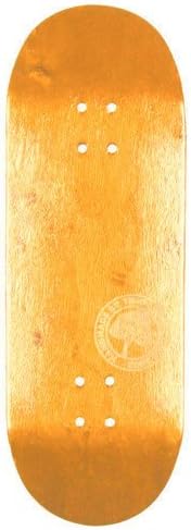 BerlinWood BW Mini Logo Fingerboard Deck Low Concave (Orange, 32mm)