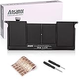 Ansanor 5200mAh New Laptop Battery For Apple Macbook Air 11