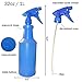 32 oz Empty Plastic Spray Bottle for Cleaning Solutions Measurements 2 Pack