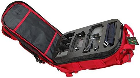 Microraptor Backpack with Custom Foam Designed to Fit DJI Mavic and Accessories-(Red)