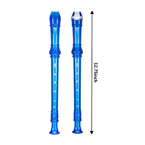 image for Pangda Descant Soprano Recorder German Style 8 Hole with Cleaning Rod,