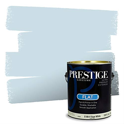 PRESTIGE Paints Exterior Paint and Primer In One, 1-Gallon, Flat, Comparable Ma…