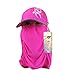iColor Women Visor Sun Hats Cap Outdoor Anti-mosquito Mask Hat with Head Net Mesh Face UV Sun Protective