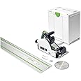Festool 577748 Plunge-Cut Saw with Scoring Function TSV 60 KEB-F-Plus-FS and 75-inch (1900mm) Guide Rail