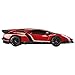 QUN XING RC Cars - Remote Control Car Licensed by Lamborghini Veneno Vehicle Sport Racing Hobby Grade Model Car 1/24 Scale for Kids Adults(Red)