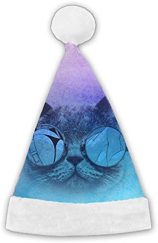 Sapoy Winter Christmas Hats Cat Santa Hat Xmas Hats For Kids & Adults