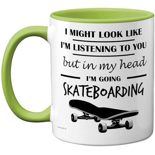 Stuff4 Skateboarding, in My Head Mug