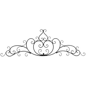 Collectible Badges Decorative Wrought Iron Metal Wall Plaque, One Size, Bronze