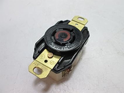 Hubbell L16 20r Twist Lock Receptacle Rating 20a 480v Amazon Com Industrial Scientific