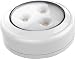 Brilliant Evolution Wireless LED Puck Light 1 Pack | LED Under Cabinet Lighting | Closet Light | Battery Powered Lights | Under Counter Lighting | Stick On Lights