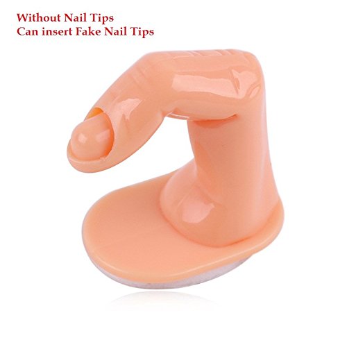 Fake Practice Finger Model Training False Display Nail Art Acrylic Tips Tool (1pcs)