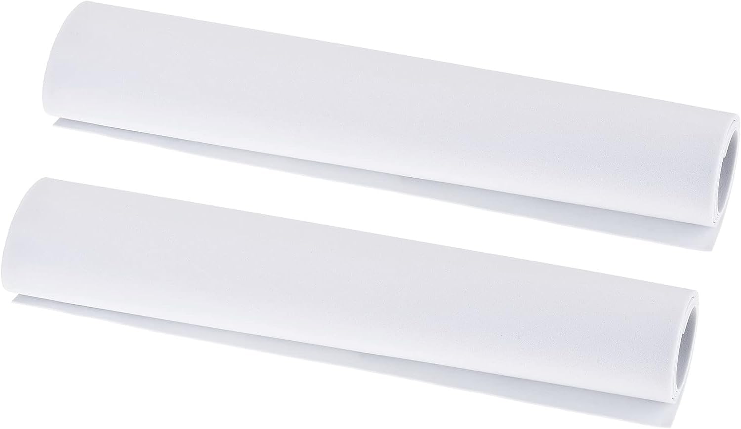 MACHSWON White EVA Foam Sheets 13 x 39 Inch 1mm Thick Sheets Roll for Crafts DIY Projects,Intellectual Building Blocks, 2 Pcs