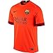 Nike FC Barcelona Away Stadium Jersey (Bright Crimson/Loyal Blue)