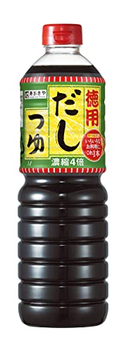 寿がきや デカサイズ 1L 徳用だしつゆ 1000ml