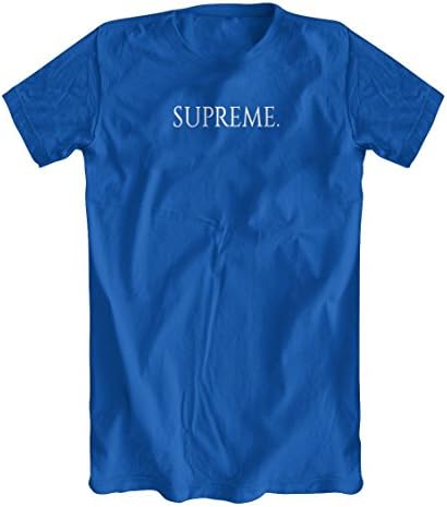 Supreme. T-Shirt, Men's, Royal Blue, X-Large