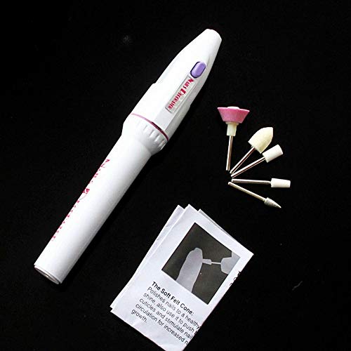 image for Juweishangmao Electric Nail Drill Bits, 5-in-1 Electric Manicure Nail 