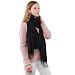 Cashmere Scarf Women, Large Black Scarf Women Scarves Black Pashmina Scarfs for Women, Ladies Scarves for Women Scarf Winter, Womens Scarfs and Wraps primary
