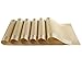 SICOHOME Place Mats,Set of 6,Gold