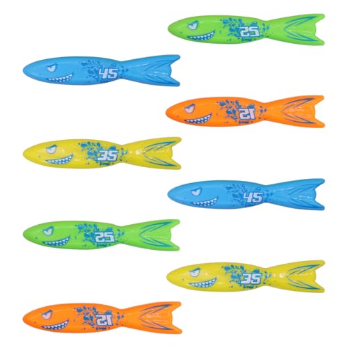 8pcs Diving Toypedo