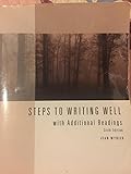 Paperback Steps to Writing Well with Additional Readings, 6th edition with InfoTrac Book