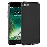 HONGGE iPhone 7 case, Thinnest Soft Touch Slim Fit Flexible Protect Cover for iPhone 7 4.7 inch (black)