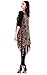 CCFW Various Pattern Printed Long Scarf Vest with Uneven Hem Animal Paisley (29 Brown)