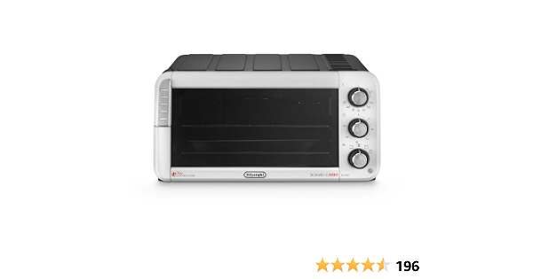 De Longhi EO12562 elektrikli fırın, hava sirkülasyonlu mini fırın, siyah :  Amazon.com.tr: Mutfak