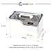 Ultrasonic Jewelry Cleaner for Diamonds, Rings, Necklaces, Watches, Eyeglasses, Sunglasses, Jewelry, Dentures, Tools, and Parts – InvisiClean Elite Ultrasonic Cleaner Model IC-2035
