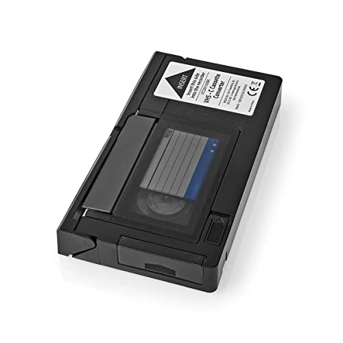 Convertitore VHS-C To VHS Nedis - Trasforma Le Tue Cassette VHS-C In VHS Standard - Plug And Play