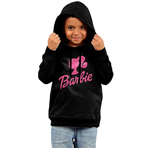 Toddler Barbie Famous Fashion Logo Design Fashion Hooded Sweatshirt