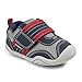 pediped Grip-N-Go Adrian Sneaker (Toddler),Navy/Grey/Red,22 EU (6-6.5 M US Toddler)
