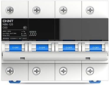 Air Switch Circuit Breaker Safety Upgrade 4P 125A Household Overload, Short Circuit Protection