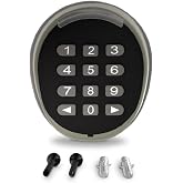 TMT KeyPad P2 Wireless Keypad, Keyless Entry Keypad with Digital Code Panel, Security Control for Automatic Swing Gate Opener, Remote Operator Accessory for Outdoor Use