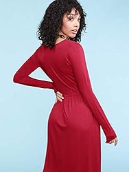 LL WDR2305 Women's Comfy Casual Long Sleeve Flowy