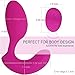 Dual Motor G-Spot Stimulator Anal Vibrator with Wireless Remote Sex Toy for Male Female Couples Silicone Clitoris Vagina Prostate Massager (Rose)thumb 4